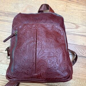 American Leather Compaby Backpack - Rich Brown